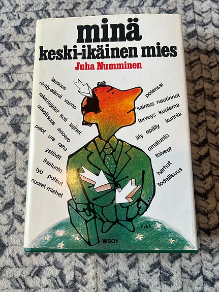 Juha Numminen – Minä keski-ikäinen mies -kirja