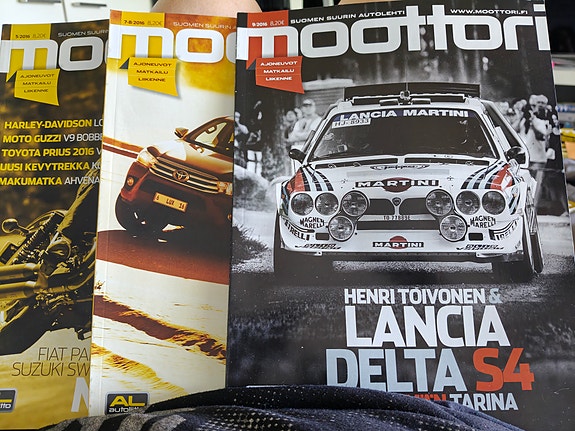 Moottori lehti 3 kpl