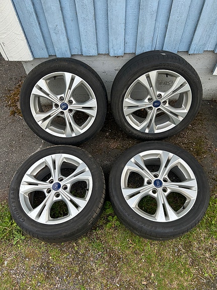 Ford 17” aluvanteet huonoilla kesärenkailla