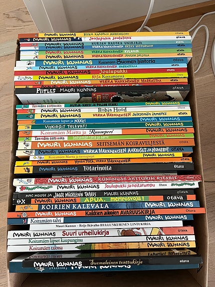 Mauri Kunnas kirjoja KUIN UUSIA