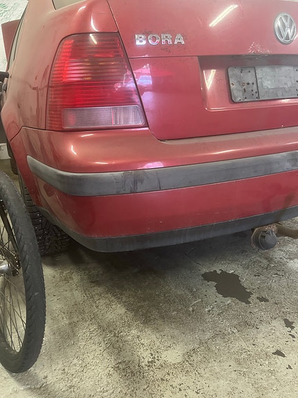 VW Bora takapuskuri