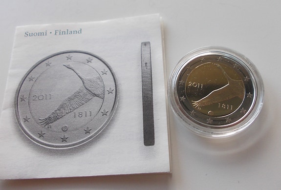 2 euro Suomi 2011 - Suomen pankki 200v PROOF