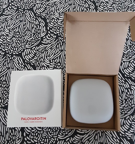 Palovaroitin JALO-tuotantoa  kupu Harri Koskinen design