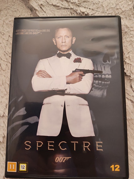 James Bond Spectre DVD-elokuva