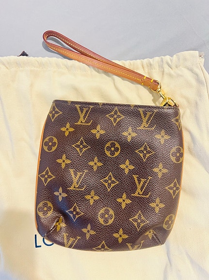 Louis Vuitton monogram clutch / rannelaukku naisten