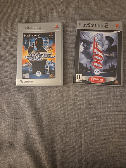 007 agent under fire ja 007 everything or nothing playstation 2 platinum