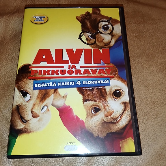 Alvin ja pikkuoravat DVD-boksi