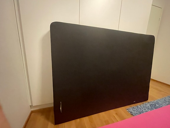 Tempur sängynpääty musta 160x110 cm