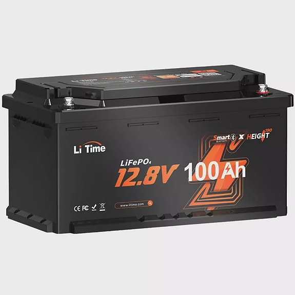 Akku LifePo4 100Ah Bluetooth 12V LiTime