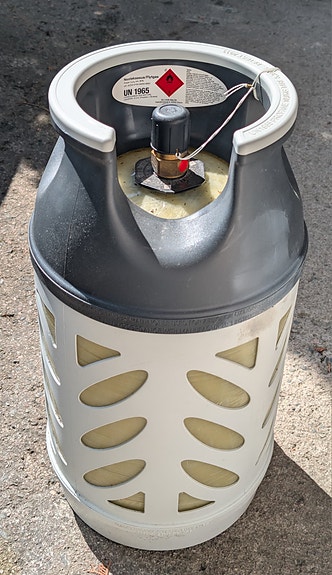 Kaasupullo komposiitti 10 kg