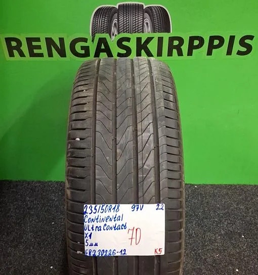 235/50R18 Continental UltraContact 97V kesärengas
