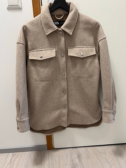 Zara beige takki XS