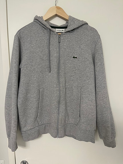 Lacoste huppari XL harmaa