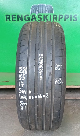 225/55R17 Sava Intensa UHP 2 kesä