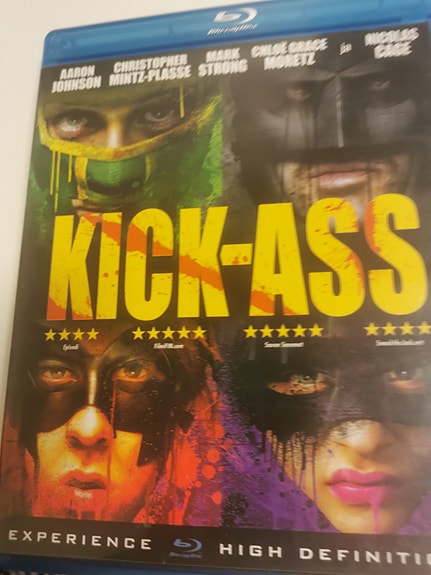 Kick-Ass Blu-ray elokuva