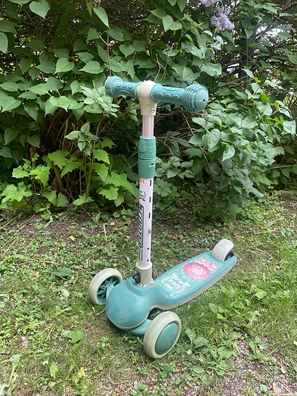 lasten, potkulauta, 3-pyöräinen, skuutti.