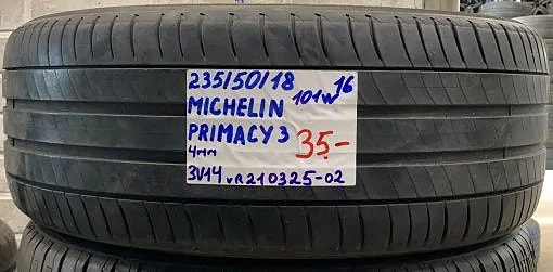 235/50R18 Michelin Primacy 3 101W kesärengas