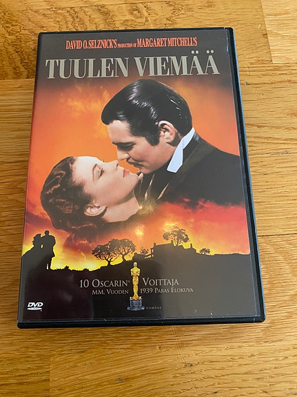 Tuulen viemää dvd