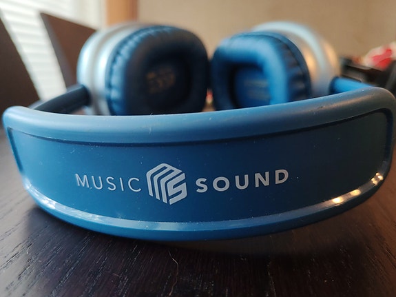 Music Sound Bluetooth kuulokkeet sininen