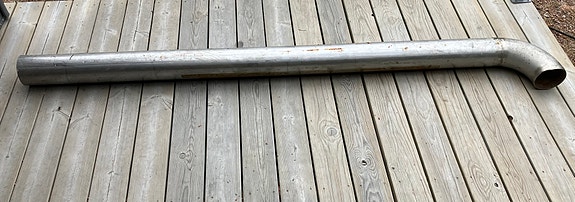 114,3mm. HST putki 90° kurvilla
