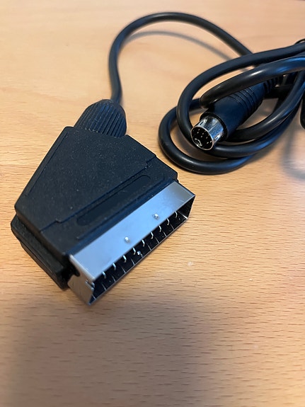 Sega Megadrive 2 scart-kaapeli