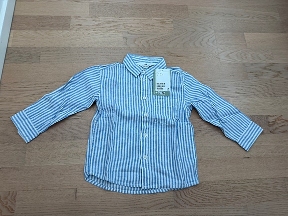 H&M pellavapaita, koko 92, UUSI!