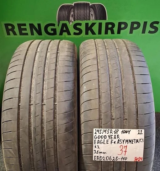 245/45R18 Goodyear Eagle F1 Asymmetric 3 100Y kesärenkaat