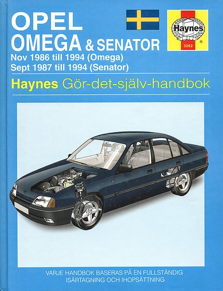 Opel Omega & Senator korjausopas