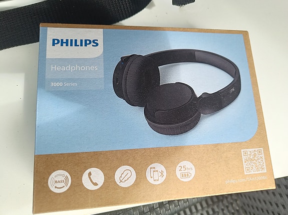 Philips 3000 Series langattomat kuulokkeet musta