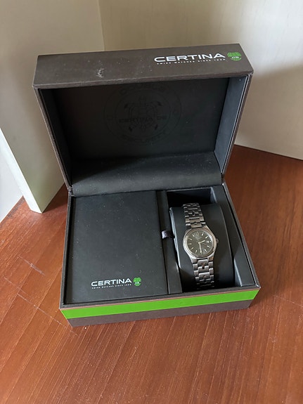 Certina rannekello teräsrannekkeella unisex