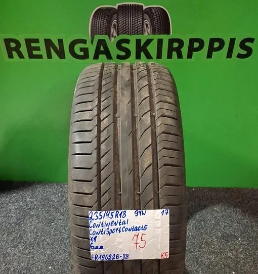 235/45R18 Continental ContiSportContact 5 94W kesärengas