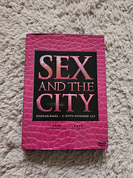 Sex and the City elokuva DVD 2 levyn extended cut