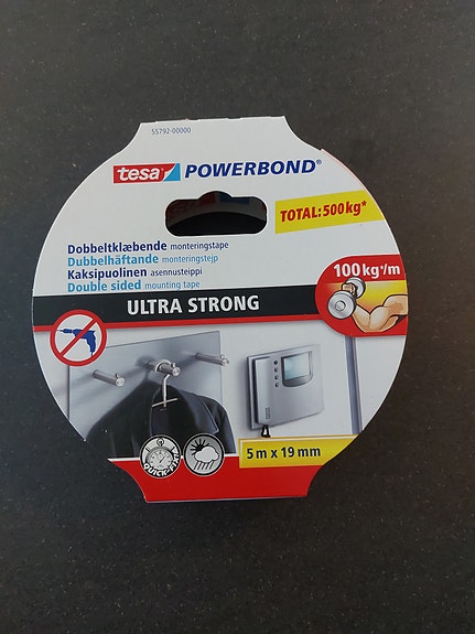 Tela kaksipuolinen asennusteippi