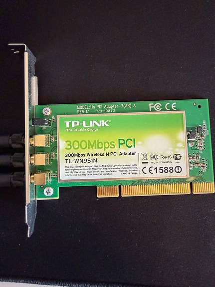 TP-Link TL-WN951N 300Mbps PCI langaton verkkokortti
