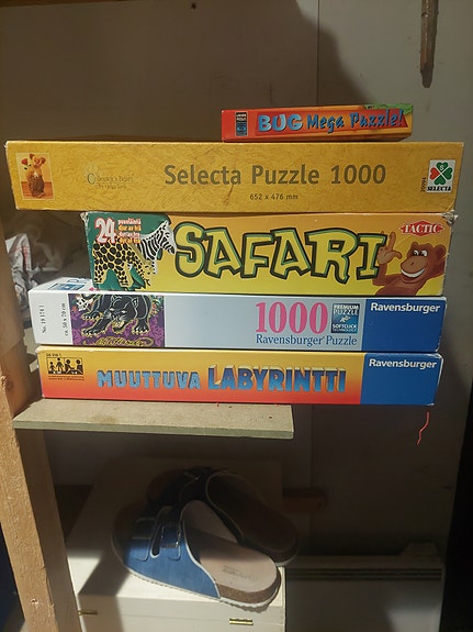 Lautapeli SAFARI, MUUTTUVA LABYRINTTI ym