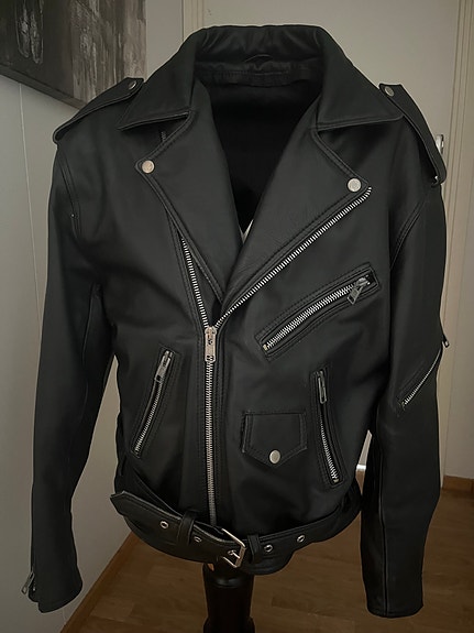 Nahkatakki/ Biker Rotsi/ Vintage Retro