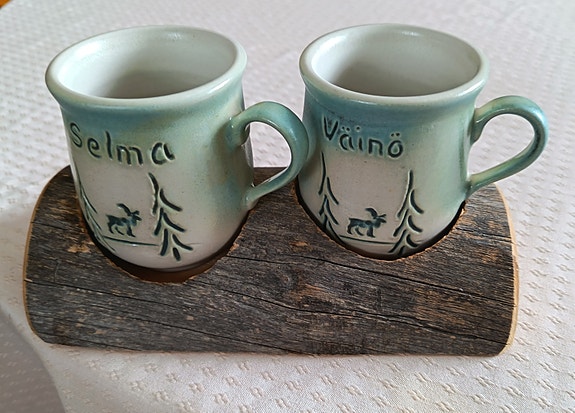 Nimimukit pölkyssä
