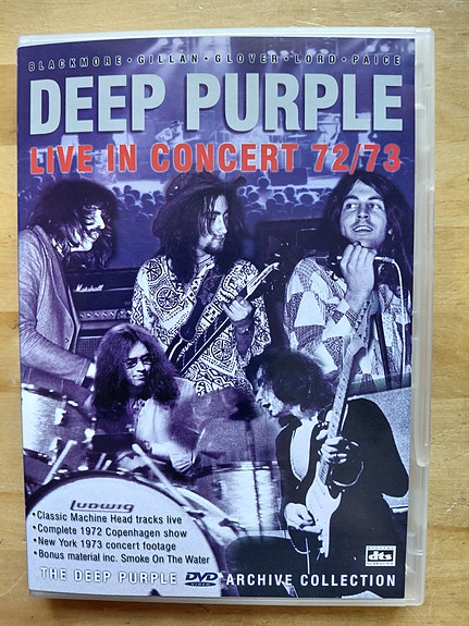 Deep Purple Live konsertit dvd