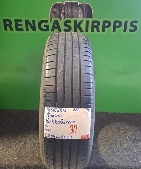 185/65R15 Nokian Hakka Green 3 92H kesä