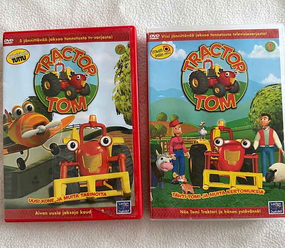 Tomi Traktori lasten DVD:t 2 kpl