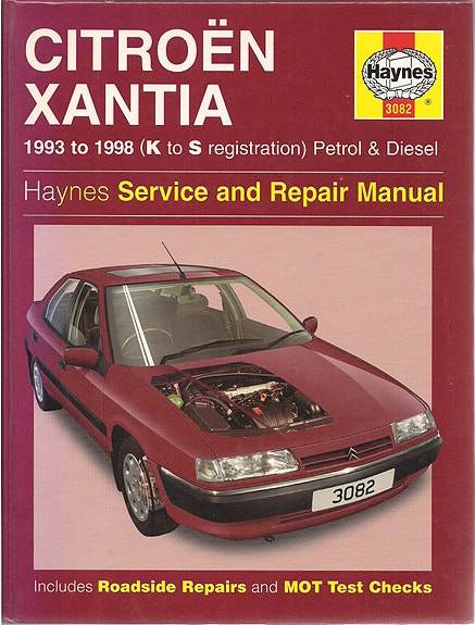 Citroen Xantia 1993-1998 korjauskäsikirja