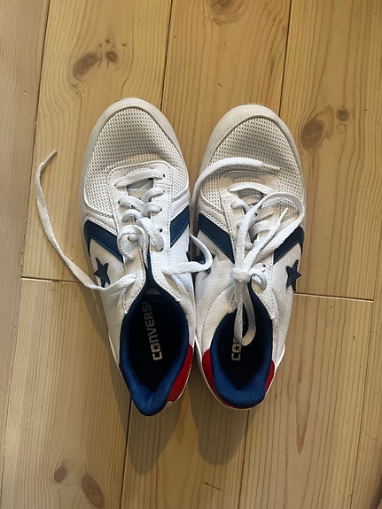 Converse tennarit koko 38 valkoinen/sininen