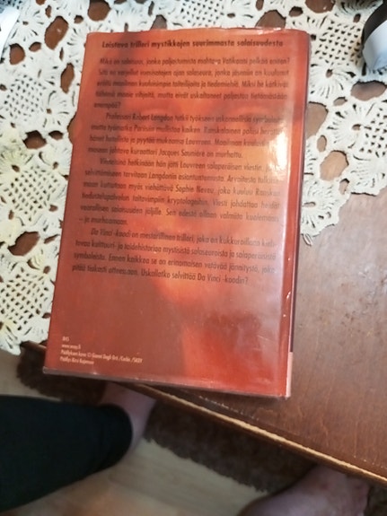 Dan Brown Da Vinci -koodi kovakantinen kirja