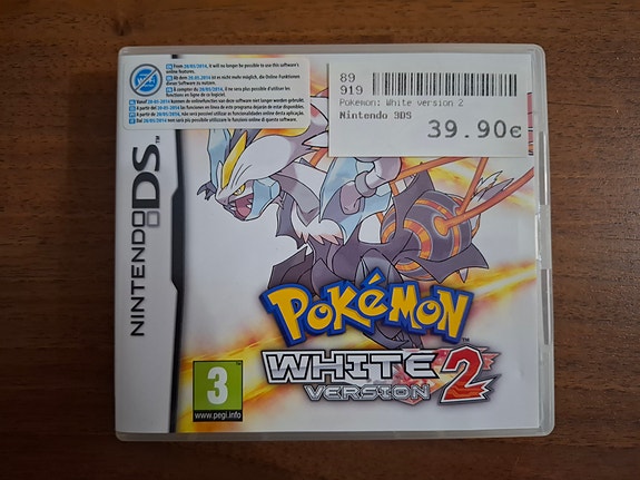 Pokémon White Version 2 Nintendo Ds