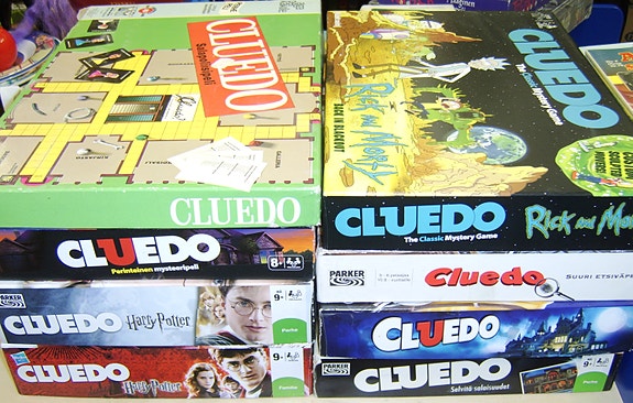 Cluedo lautapelejä