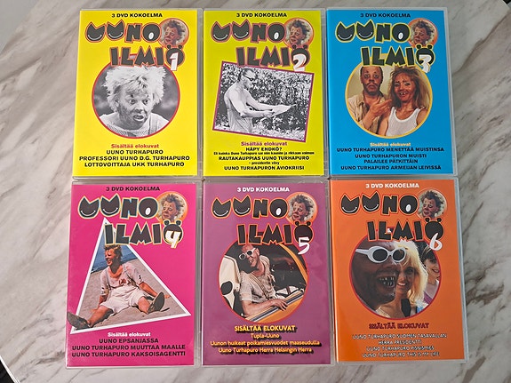 Uuno Ilmiö DVD-kokoelma