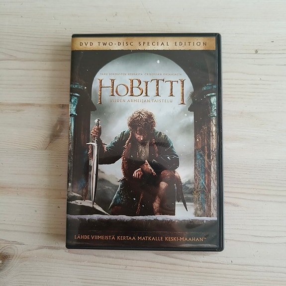 Hobitti viiden armeijan taistelu dvd