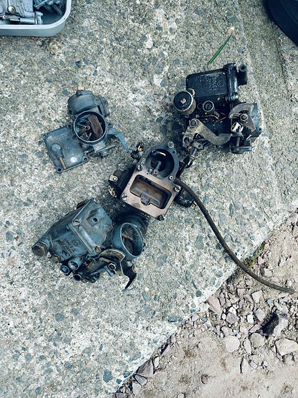Volkswagen kupla kaasuttimet