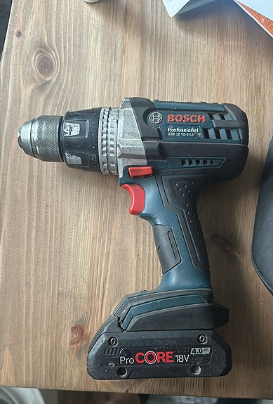 Bosch professional GSR 18V VE-2-Li  Akkuporakone