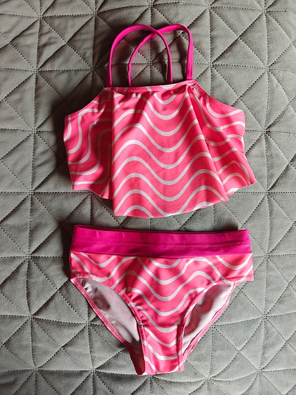 Reima Aallokko lasten bikinit, Neon Pink, 110